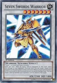 Seven Swords Warrior SP13-EN048 card from Star Pack 2013