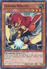 Zubaba Knight (Starfoil) SP13-EN001 card from Star Pack 2013