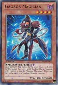 Gagaga Magician (Starfoil) SP13-EN002 card from Star Pack 2013