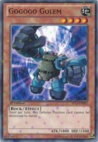Gogogo Golem (Starfoil) SP13-EN003 card from Star Pack 2013