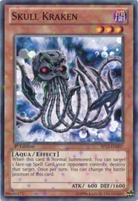 Skull Kraken (Starfoil) SP13-EN007 card from Star Pack 2013
