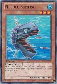 Needle Sunfish (Starfoil) SP13-EN011 card from Star Pack 2013