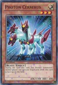 Photon Cerberus (Starfoil) SP13-EN012 card from Star Pack 2013