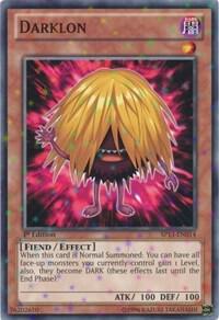 Darklon (Starfoil) SP13-EN014 card from Star Pack 2013