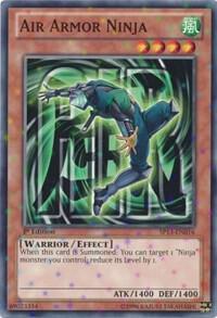 Air Armor Ninja (Starfoil) SP13-EN016 card from Star Pack 2013