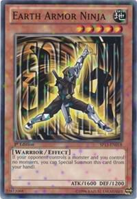 Earth Armor Ninja (Starfoil) SP13-EN018 card from Star Pack 2013