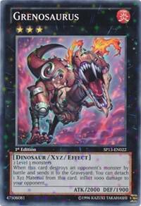 Grenosaurus (Starfoil) SP13-EN022 card from Star Pack 2013