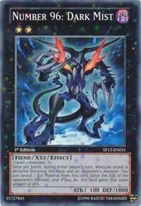 Number 96: Dark Mist (Starfoil) SP13-EN031 card from Star Pack 2013