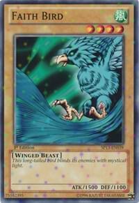Faith Bird (Starfoil) SP13-EN039 card from Star Pack 2013