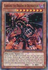 Gandora the Dragon of Destruction (Starfoil) SP13-EN041 card from Star Pack 2013