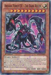 Arcana Force EX - The Dark Ruler (Starfoil) SP13-EN043 card from Star Pack 2013