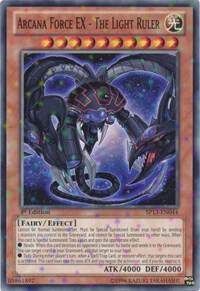 Arcana Force EX - The Light Ruler (Starfoil) SP13-EN044 card from Star Pack 2013