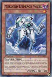 Meklord Emperor Wisel (Starfoil) SP13-EN047 card from Star Pack 2013