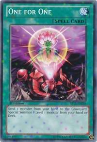 One for One (Starfoil) SP13-EN050 card from Star Pack 2013