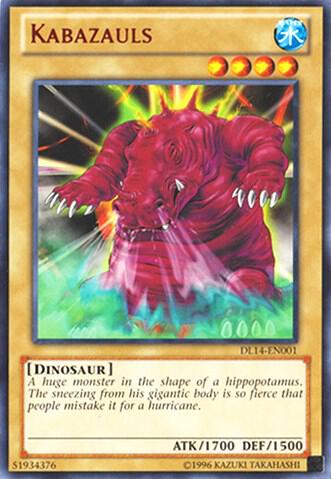 Kabazauls (Red) DL14-EN001 card from Duelist League Promo