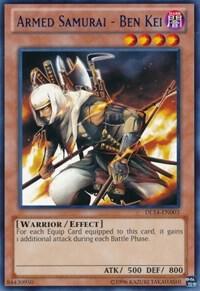 Armed Samurai - Ben Kei (Red) DL14-EN003 card from Duelist League Promo