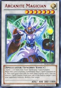 Arcanite Magician (Red) DL14-EN009 card from Duelist League Promo