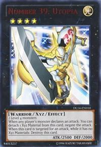 Number 39: Utopia (Red) DL14-EN010 card from Duelist League Promo