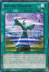 Arcane Barrier (Red) DL14-EN014 card from Duelist League Promo