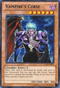 Vampire's Curse (Blue) DL16-EN003 card from Duelist League Promo