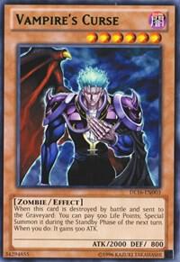 Vampire's Curse (Green) DL16-EN003 card from Duelist League Promo