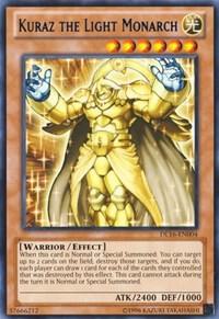 Kuraz the Light Monarch (Blue) DL16-EN004 card from Duelist League Promo