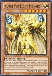 Kuraz the Light Monarch (Green) DL16-EN004 card from Duelist League Promo