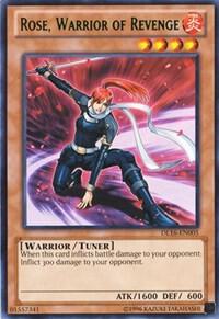 Rose, Warrior of Revenge (Green) DL16-EN005 card from Duelist League Promo