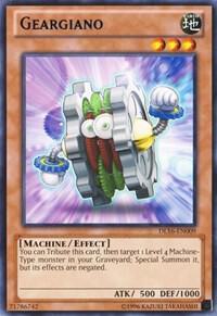 Geargiano (Blue) DL16-EN009 card from Duelist League Promo
