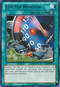 Limiter Removal (Blue) DL16-EN013 card from Duelist League Promo