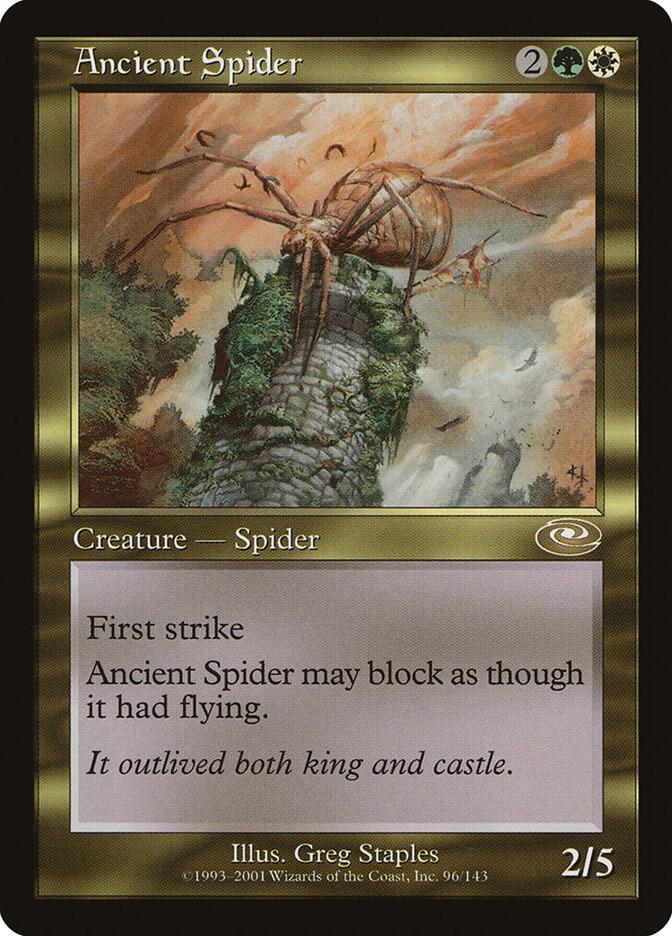 Ancient Spider 96 card from Planeshift