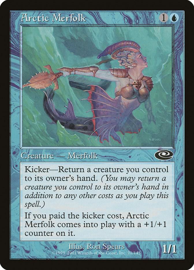 Arctic Merfolk 21 card from Planeshift