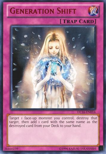 Generation Shift (Red) DL16-EN016 card from Duelist League Promo