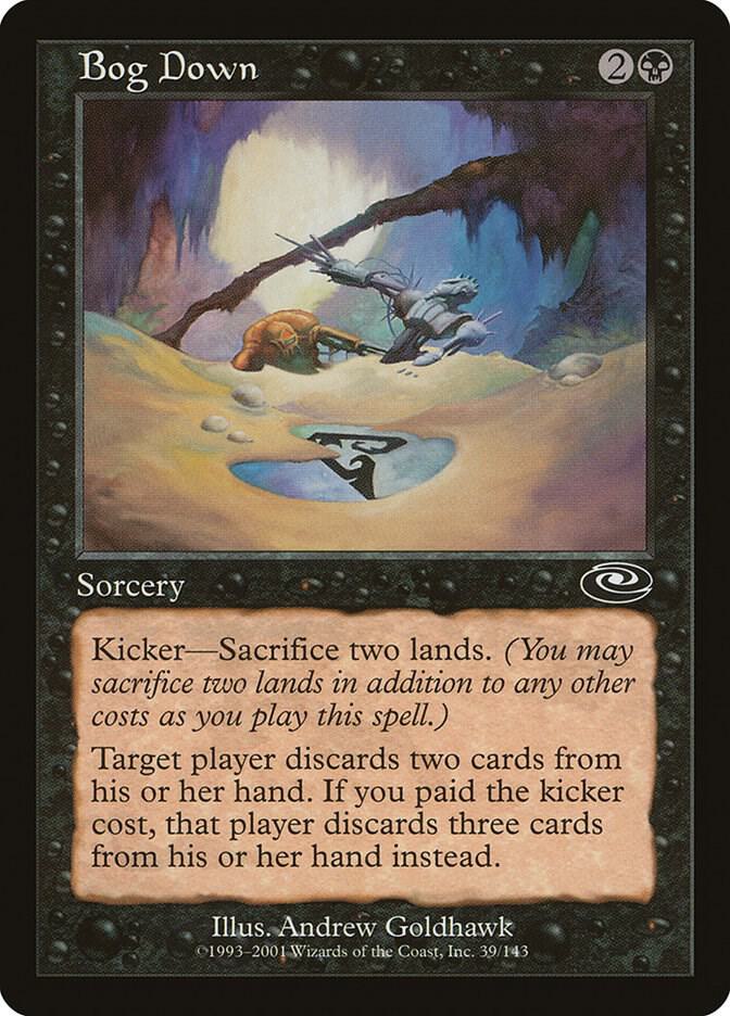 Bog Down 39 card from Planeshift