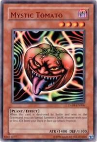 Mystic Tomato (Bronze) DL09-EN006 card from Duelist League Promo