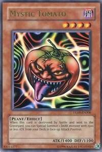 Mystic Tomato (Green) DL09-EN006 card from Duelist League Promo