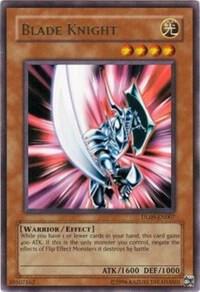 Blade Knight (Green) DL09-EN007 card from Duelist League Promo