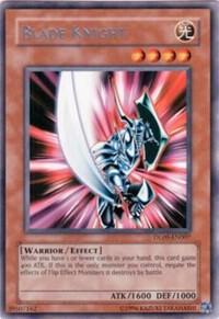 Blade Knight (Silver) DL09-EN007 card from Duelist League Promo