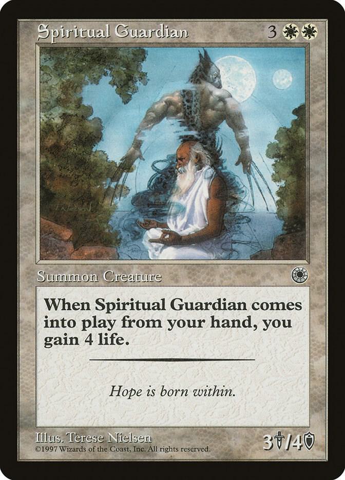 Spiritual Guardian card from Portal