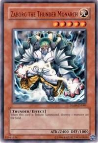 Zaborg the Thunder Monarch (Bronze) DL09-EN009 card from Duelist League Promo