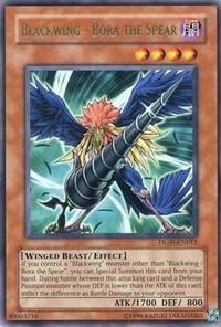 Blackwing - Bora the Spear (Green) DL09-EN011 card from Duelist League Promo