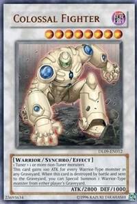 Colossal Fighter (Bronze) DL09-EN012 card from Duelist League Promo