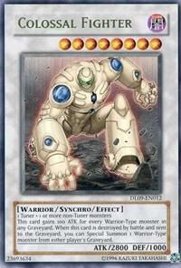 Colossal Fighter (Green) DL09-EN012 card from Duelist League Promo