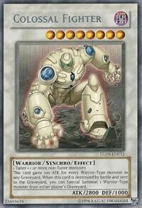 Colossal Fighter (Silver) DL09-EN012 card from Duelist League Promo