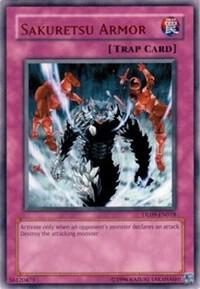 Sakuretsu Armor (Bronze) DL09-EN018 card from Duelist League Promo