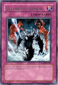 Sakuretsu Armor (Green) DL09-EN018 card from Duelist League Promo