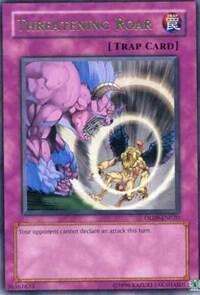 Threatening Roar (Green) DL09-EN020 card from Duelist League Promo