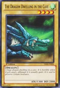The Dragon Dwelling in the Cave YSKR-EN006 card from Starter Deck: Kaiba Reloaded