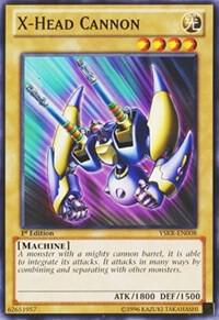 X-Head Cannon YSKR-EN008 card from Starter Deck: Kaiba Reloaded