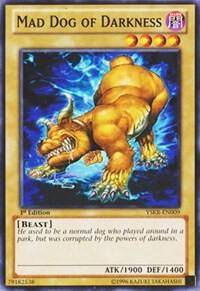 Mad Dog of Darkness YSKR-EN009 card from Starter Deck: Kaiba Reloaded